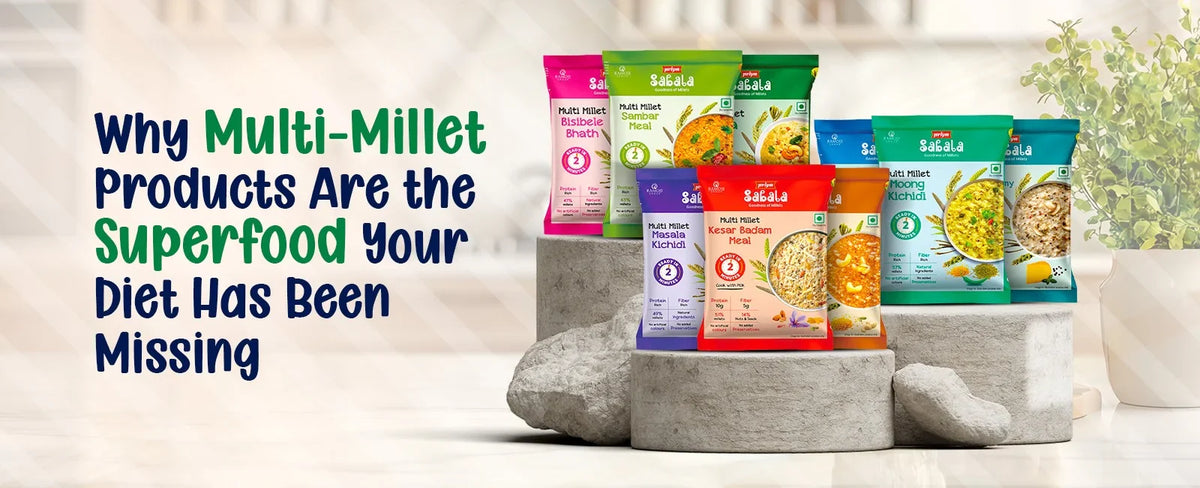 Why Multi-Millet Products Are the Superfood Your Diet Has Been Missing
