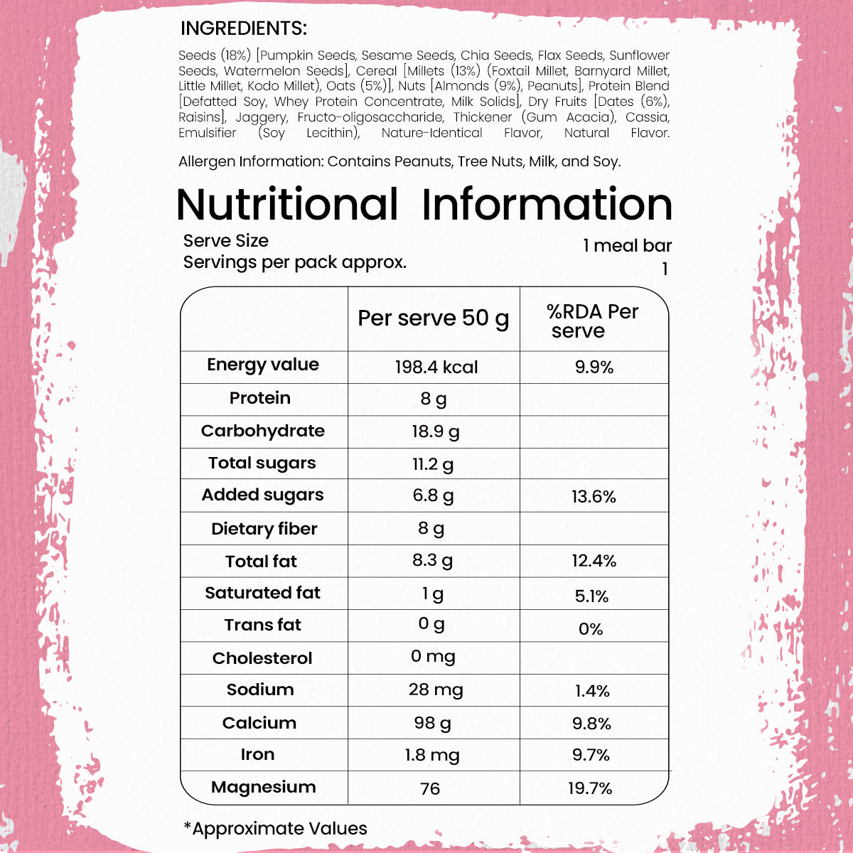Millets & Oats Meal Bar-Sabala Millets