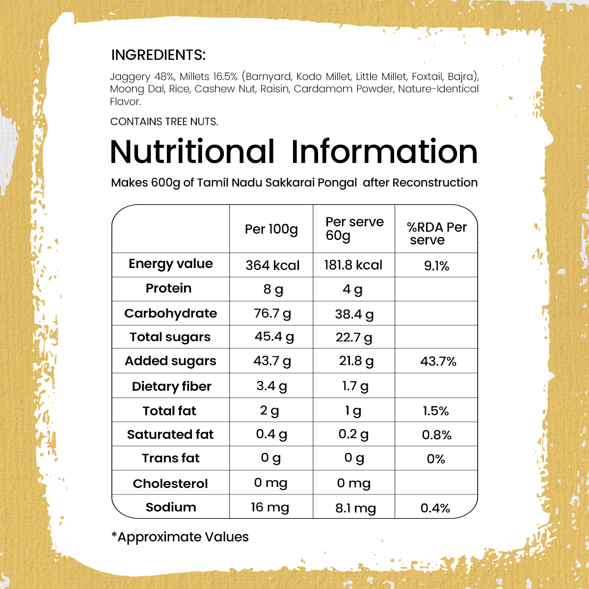 Tamilnadu Sakkarai Pongal-Sabala Millets