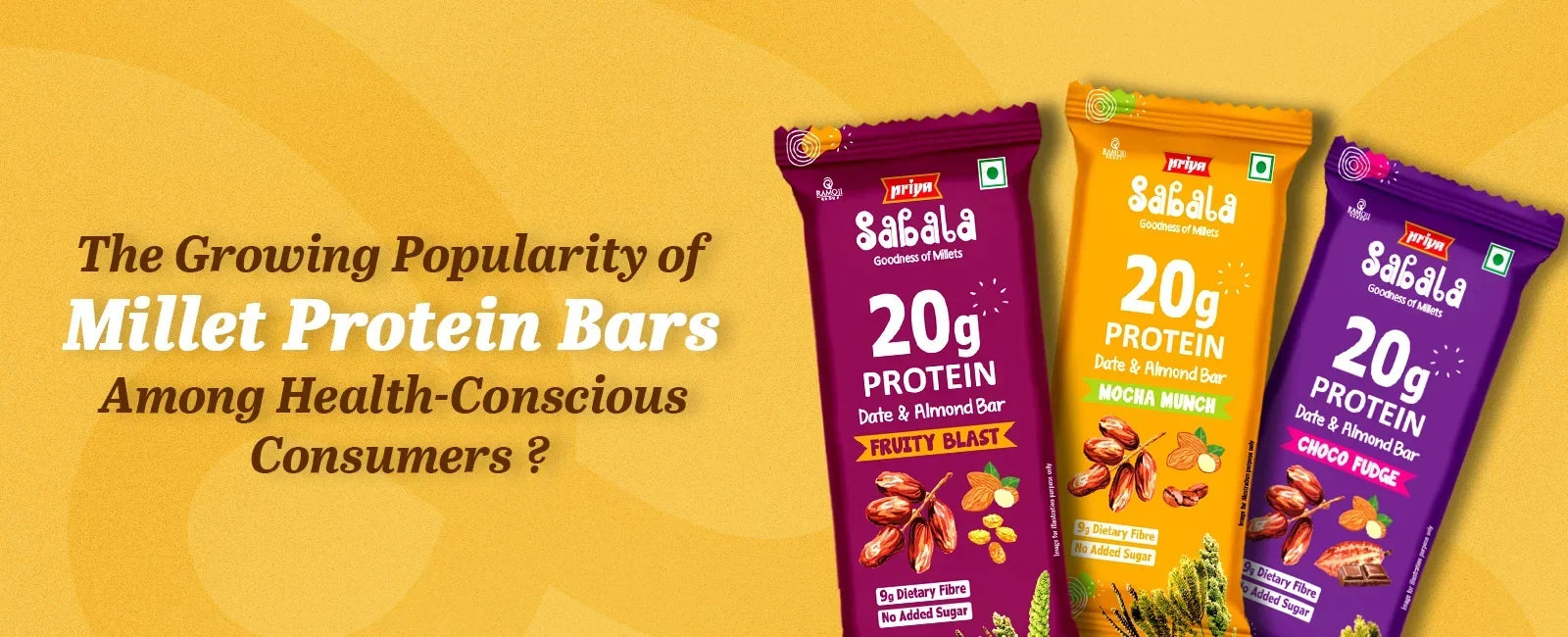 Millet Protein Bars