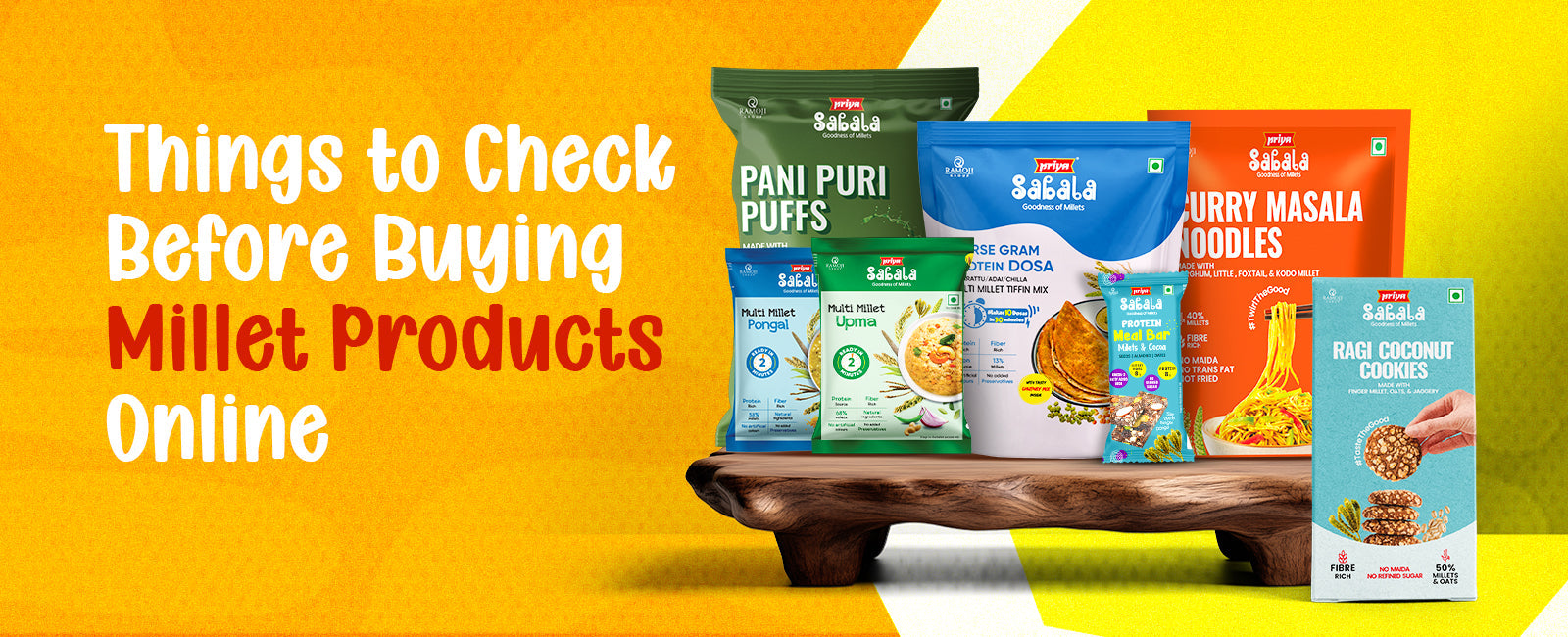 Things to Check Before Buying Millet Products Online