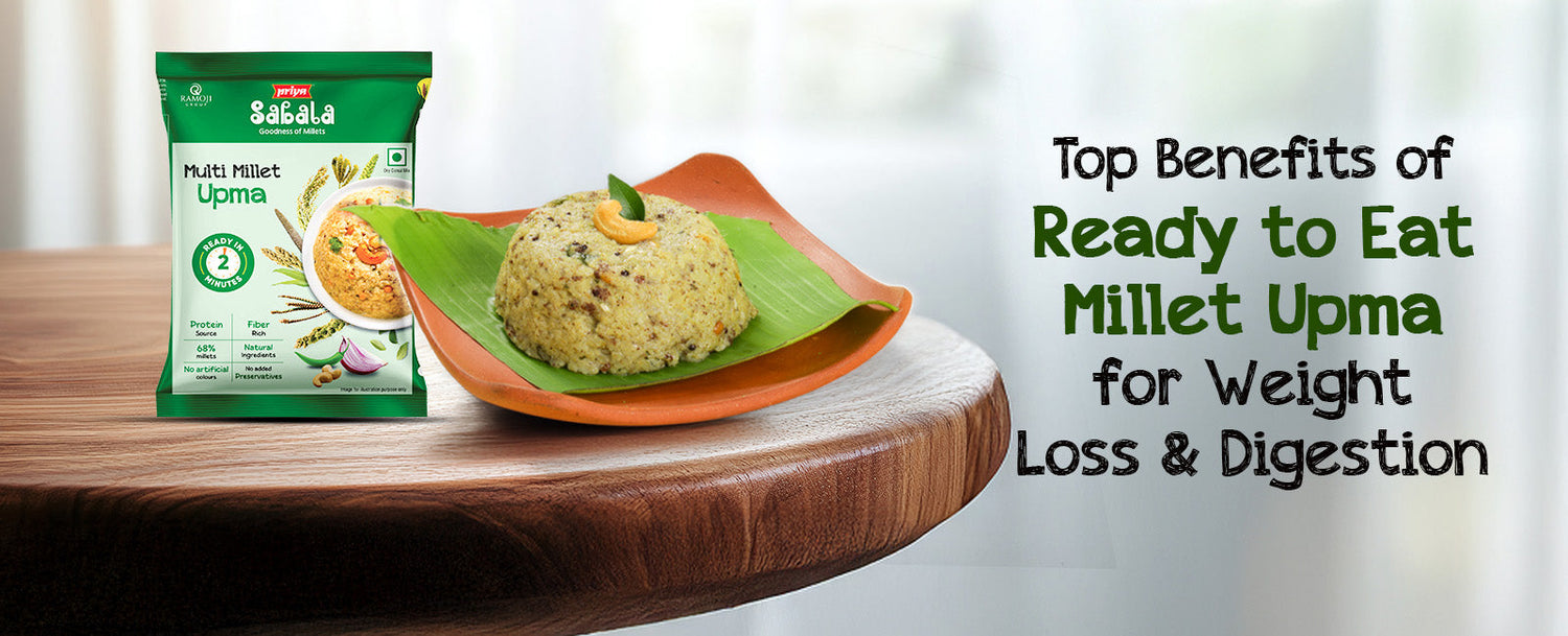 Ready to Eat Millet Upma