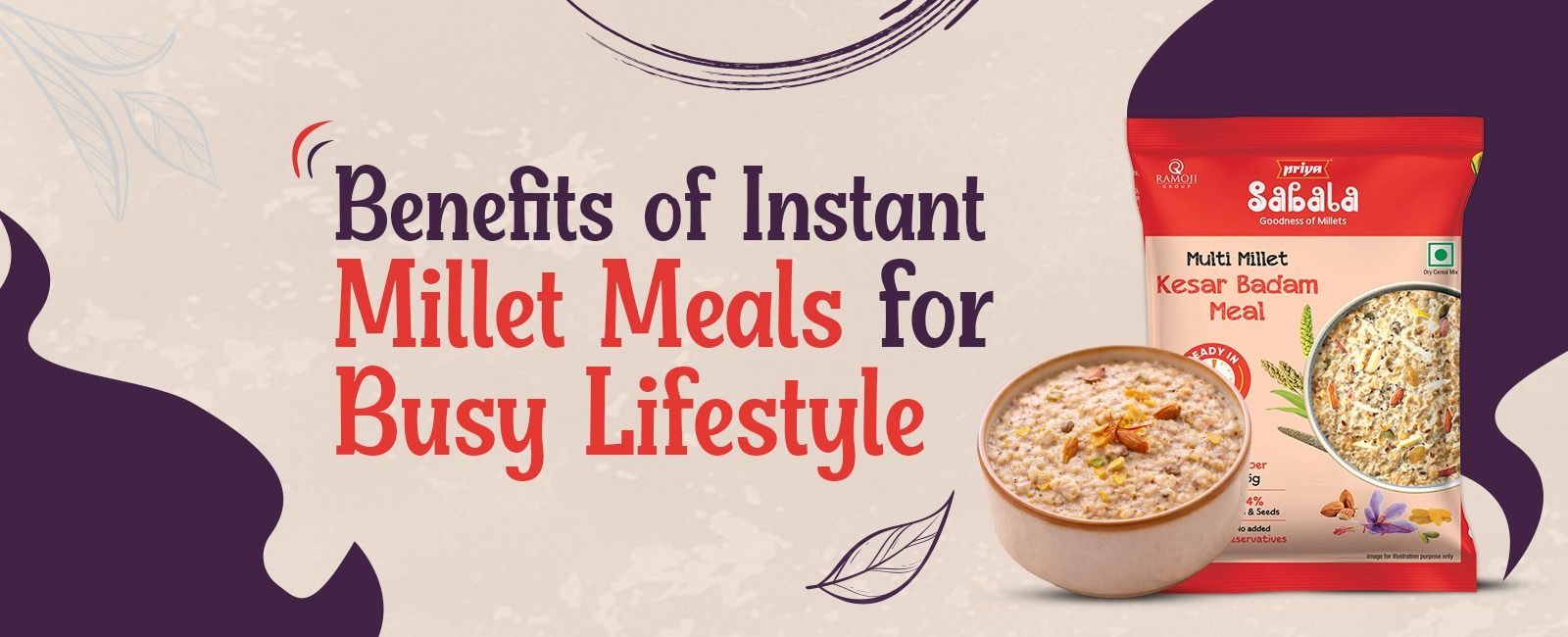 Benefits of Instant Millet Meals for Busy Lifestyle