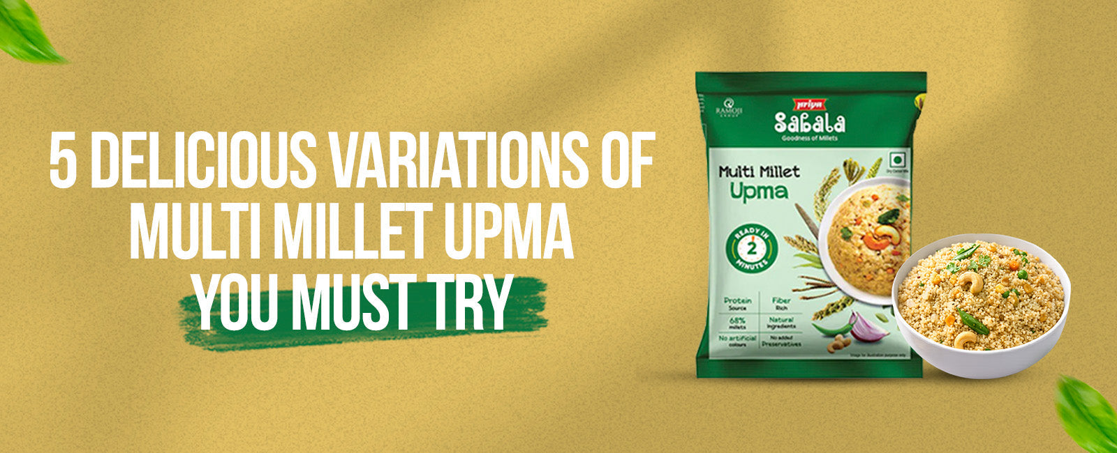 Multi Millet Upma