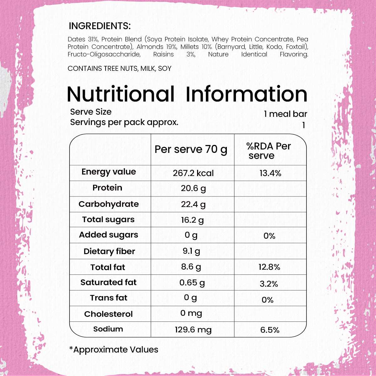 Fruity Blast Protein Bar