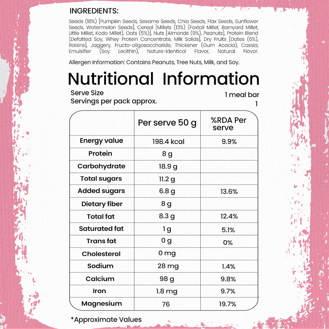 Millets &amp; Oats Meal Bar-Sabala Millets