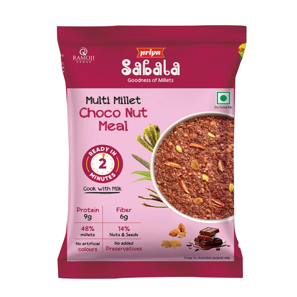 Choco Nut Millet Meal - Protein & Fiber Packed Breakfast
