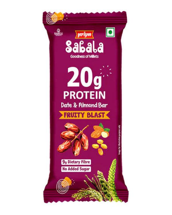 Fruity Blast Date &amp; Almond Bar
