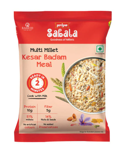 Multi Millet Kesar Badam Meal