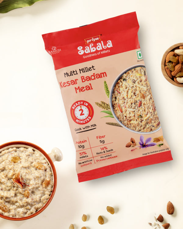 Multi Millet Kesar Badam Meal