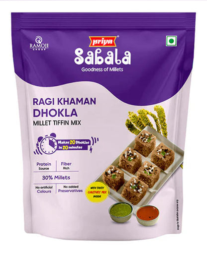 Ragi Khaman Dhokla